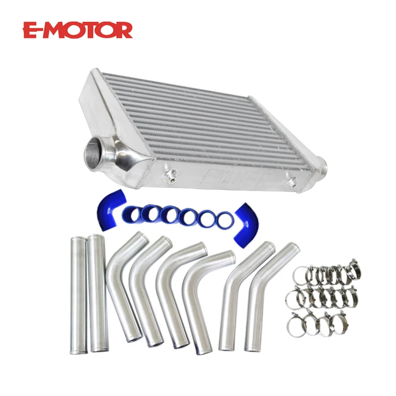 Universal Intercooler & Piping Kits 600mm*300mm*76mm Inlet/outlet 3