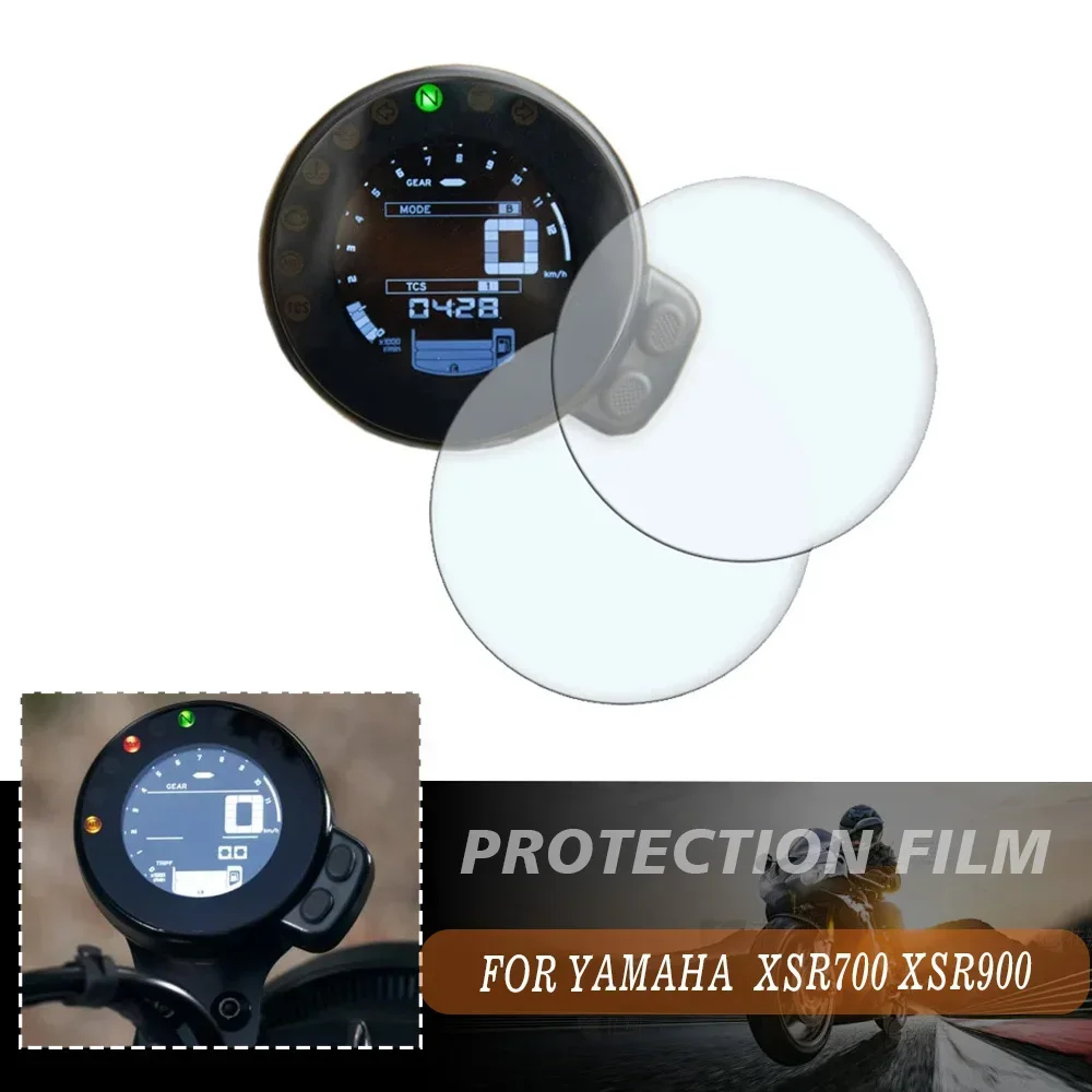 Protecteur d'écran de moto pour Yamaha XSR700, XSR900, Xbackpack 700, Xbackpack 900, 2016, 2017, 2018, film de protection contre les rayures, cluster d'accessoires