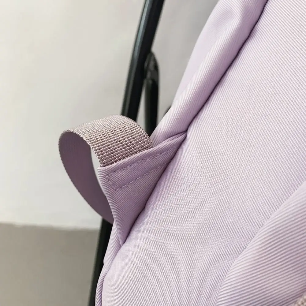 

Korean Simple School Bags Waterproof Nylon College Student Backpack Multi-layer Large Capacity Girl's Backpack College