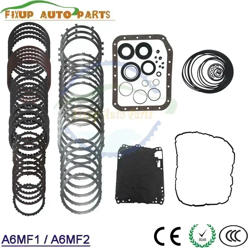 A6MF1 A6MF2 Automatic Transmission Overhaul Repair Kit Friction Kit Steel Plates Gasket Oil Seals For Hyundai Kia Souranto SHUMA