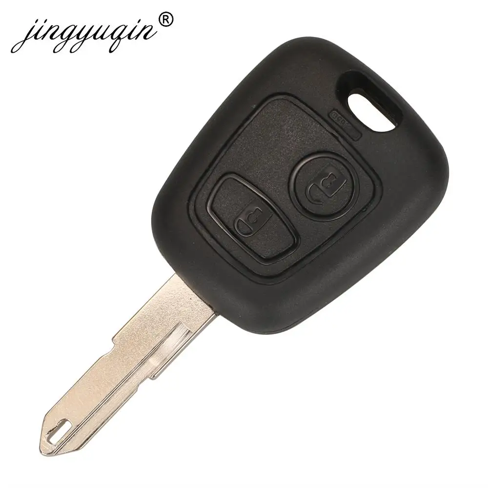 jingyuqin 433MHz remoto llave de coche para Citroen C1 C2 C3 C4 Saxo Picasso Xsara Picasso Peugeot 106, 206, 306, 107, 207, 307, 407 socio Toyota