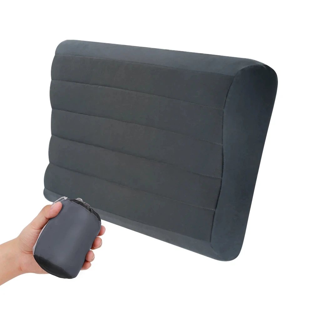 

Inflatable Camping Pillow, Ergonomic Pillow for Travel and Home, Lightweight and Washable