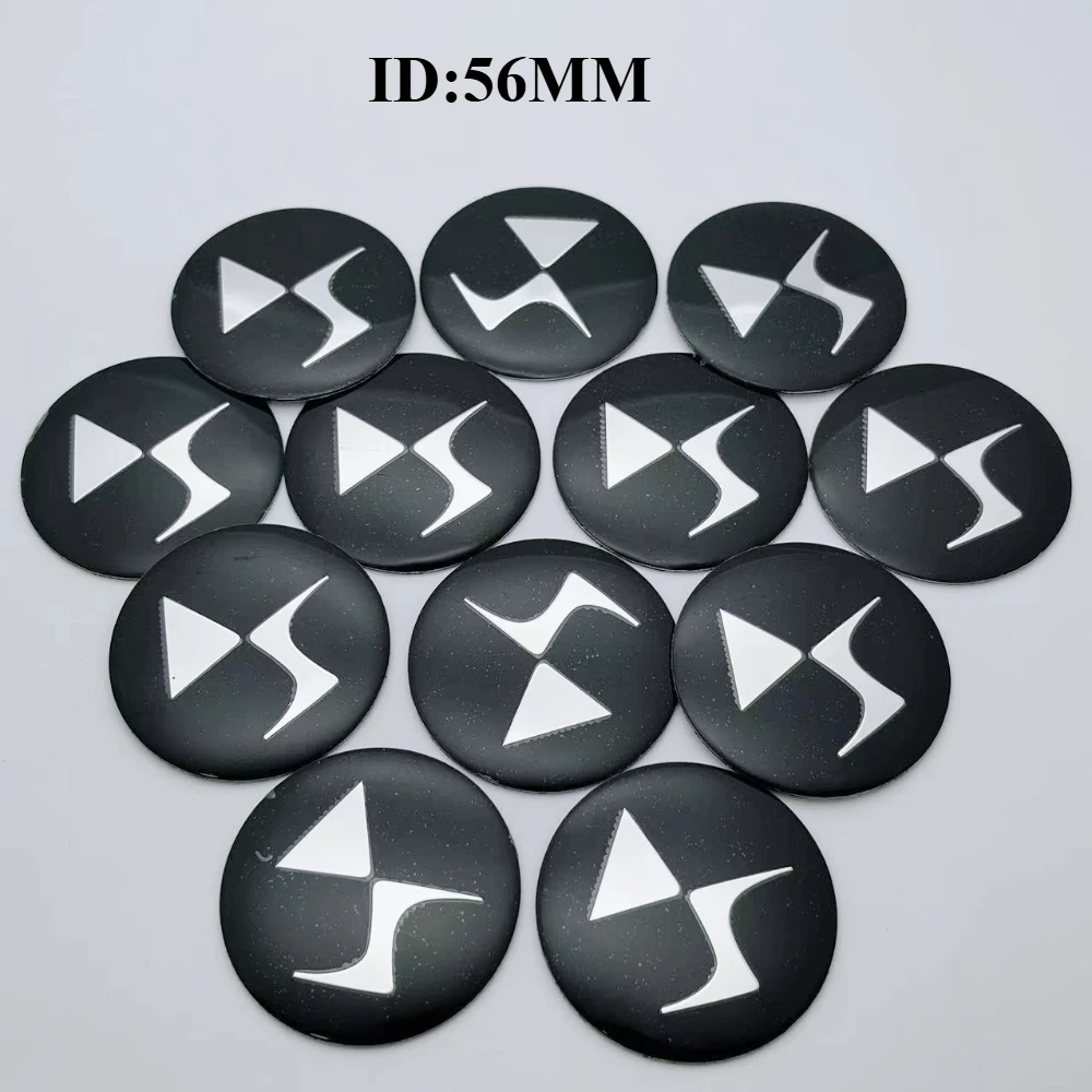 

4Pcs 56mm Car Wheel Center Caps Badge Tire Hub Sticker Decoration For Citroen DS3 DS5 DS6 DS