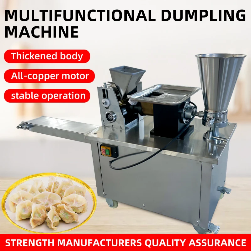 6000-12000pcs/h Dumpling Machine Forming Mold Jamaican Patty Filling Empanada Machine Automatic Gyoza Ravioli Making Machine
