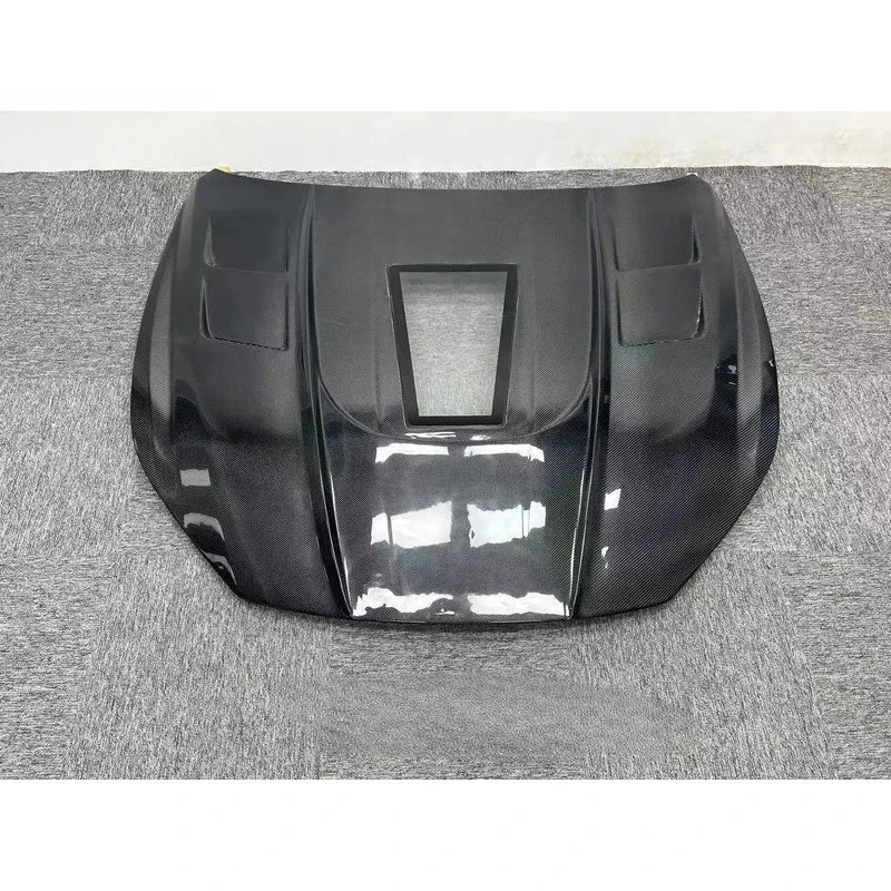 Real Carbon Fiber Engine Hood Bonnet Cover Kit for Ghibli Modena 2013-2021 Exterior Refit Parts
