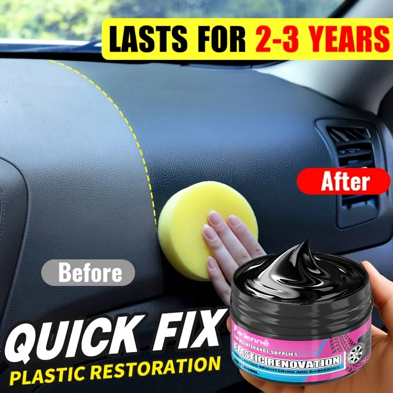 

Ремонт салона и внешней части автомобиля - средство для восстановления черной отделки и пластика, анти-выцветающий воск для ремонта царапин, средство для блеска шин, долговечный