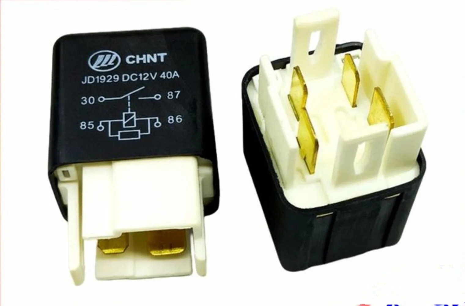 2PCS JD1929 DC12V 40A suitable for Xiali Hiashi Lifan 320 oil pump fuel relay