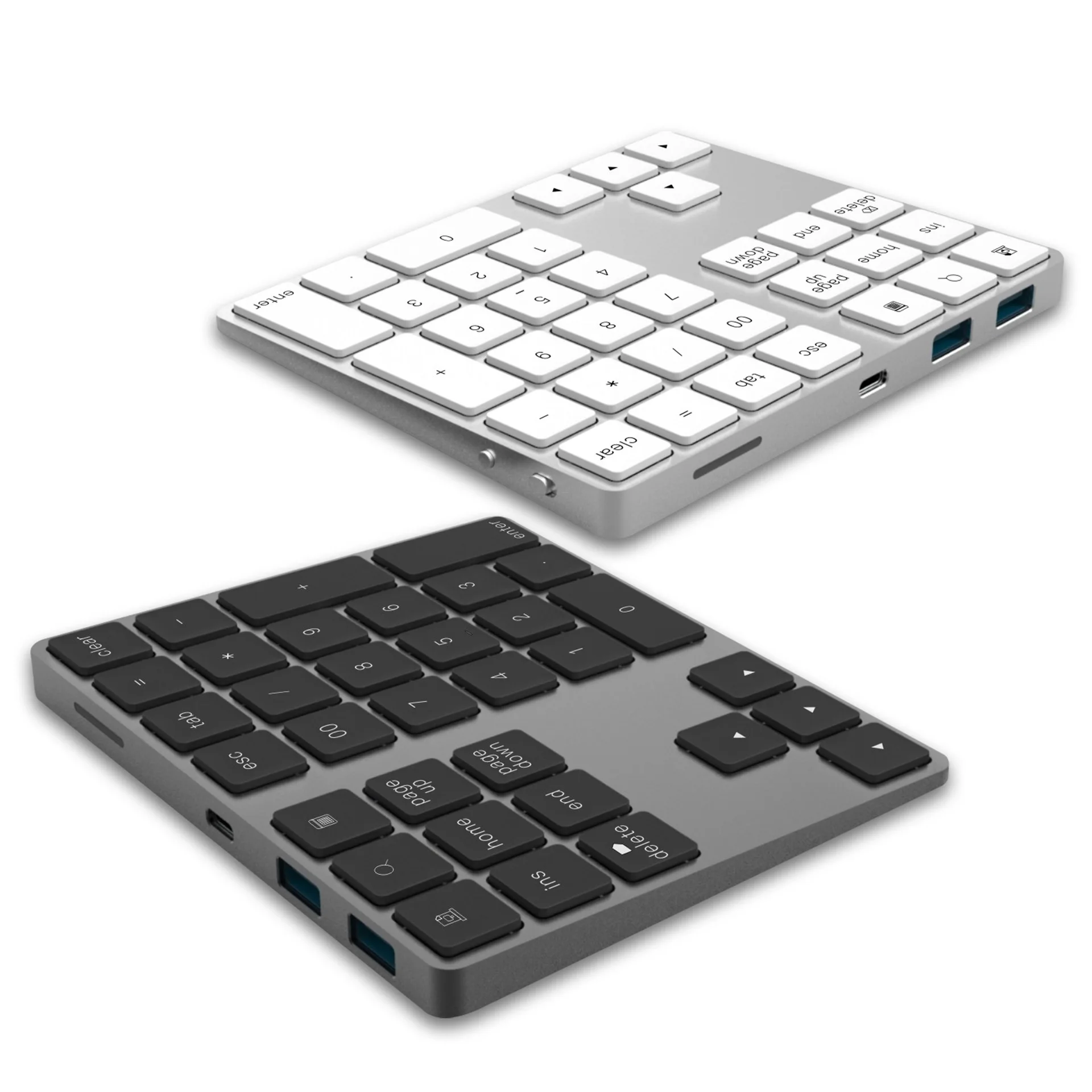 

Wireless Bluetooth digital keyboard charging is suitable for Apple notebook external USB 3.0 HUB function keyboard