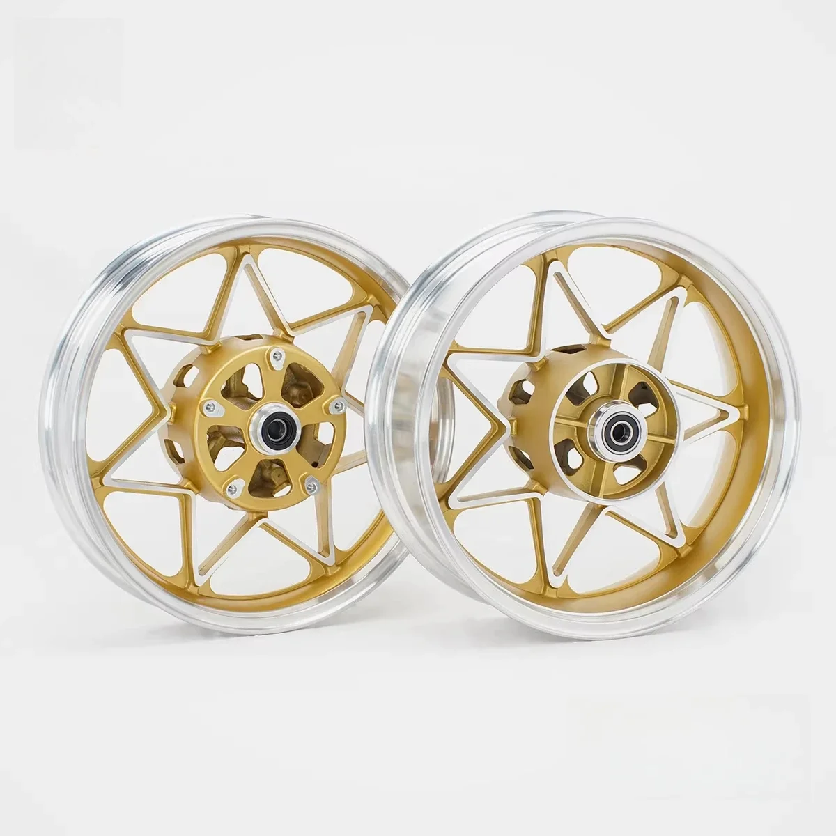 

Suitable for Kawasaki Z900RS/Z900 modified retro seven-star aluminum wheels