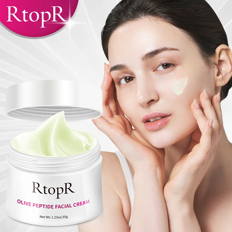 

RtopR Olive Face Cream Anti-aging Wrinkle Removal Whitening Moisturizing Lightening Fine Lines Antioxidant Skin Face Care