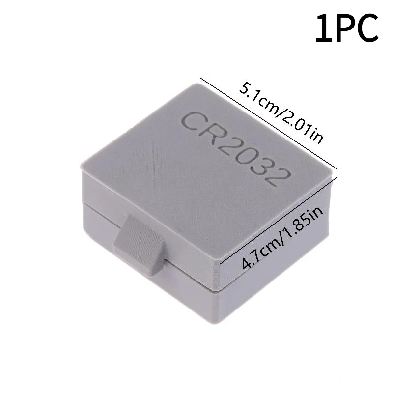 1PC 20-Hole CR2032 Battery Box Coin Cell Battery Storage Case Small Battery Organizer Portable Batteries Protective Holder.