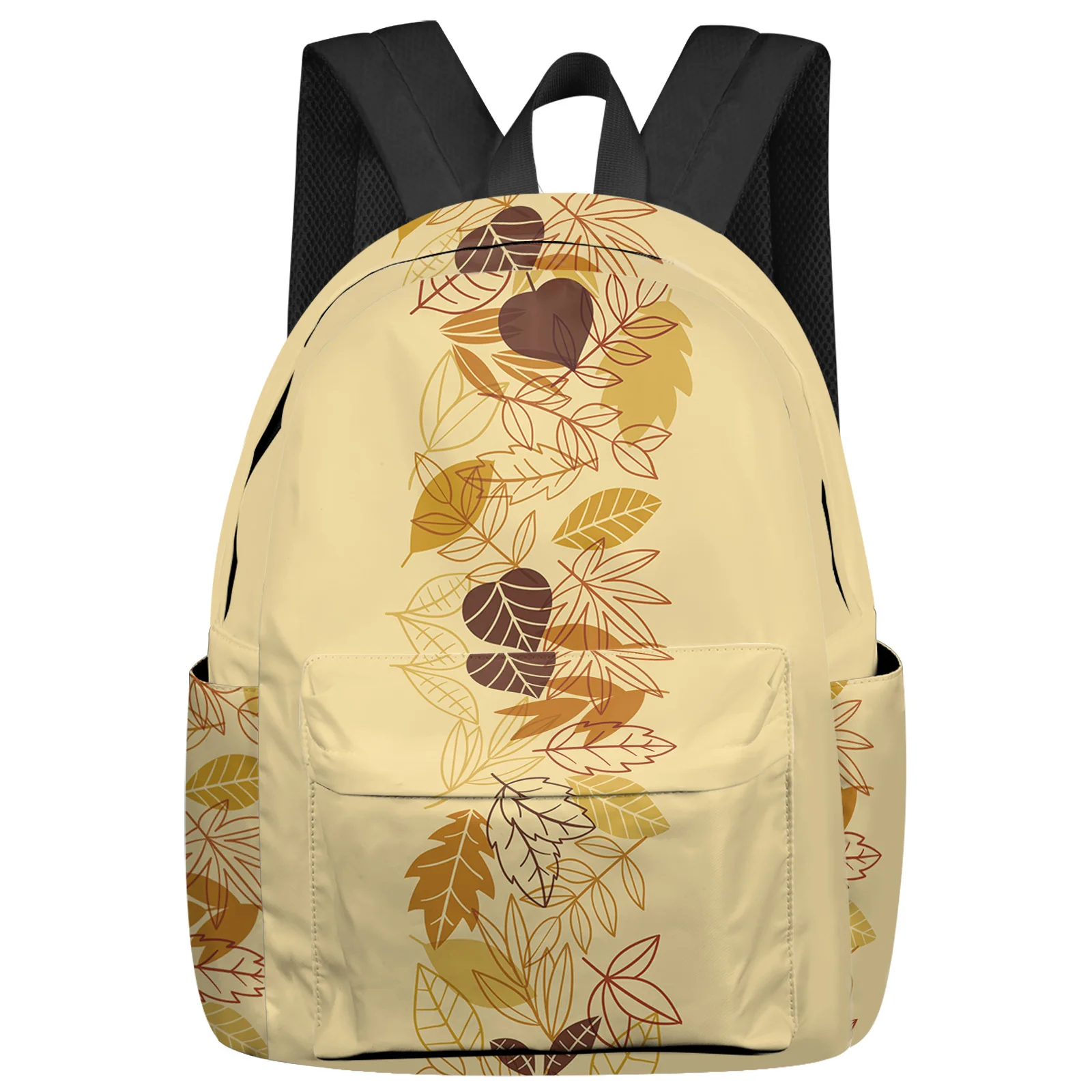 Autumn Leaves Backpack Teenagers Student School Bags Laptop Bag Women's Casual Travel Backpack