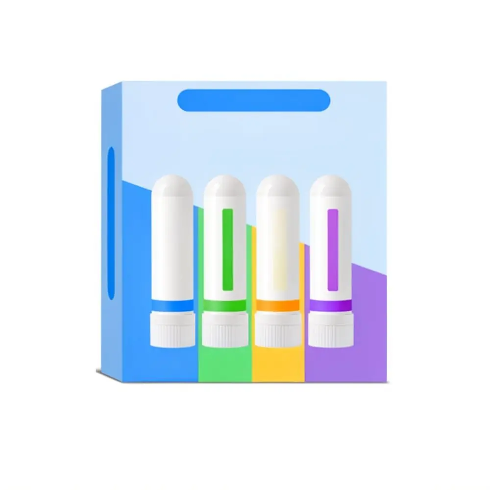 Portable Nasal Refreshing Stick Natural Herbal Inhaler Aromatherapy Respiratory Care Relief Tool For Daily Comfort Usage