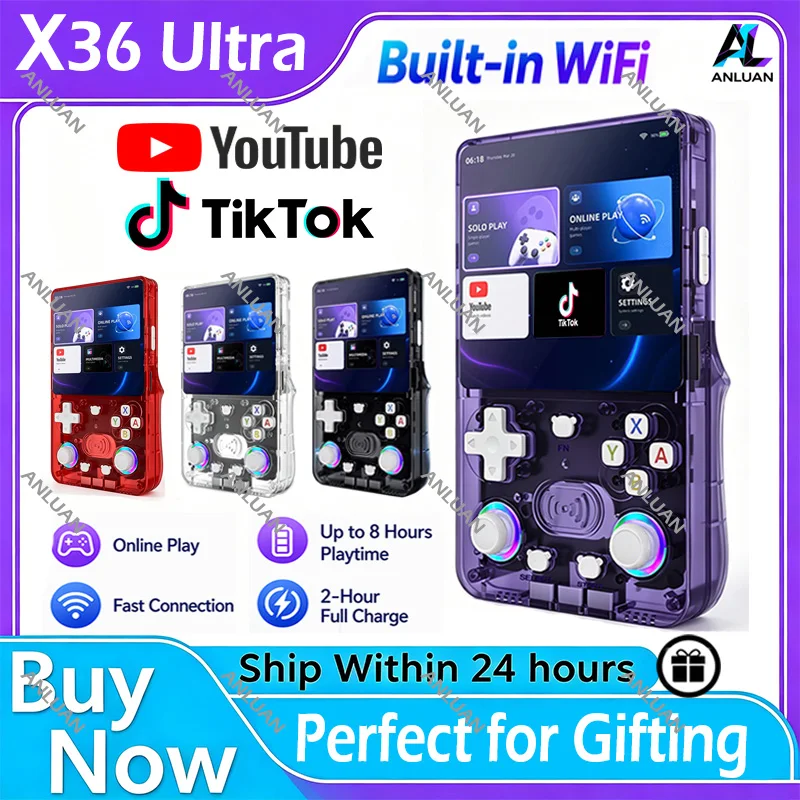 X36 Ultra Retro Handheld Game Console 4.2