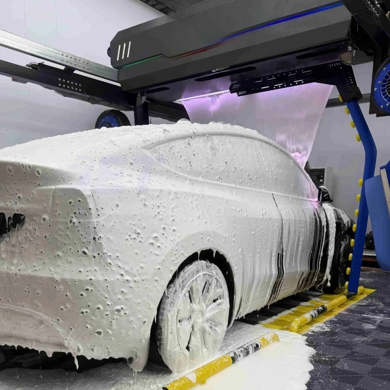 Commercial Touchless Automatic Car Washer Custom Intelligent Washing Machine for Gas Station and Car Wash Shop Business