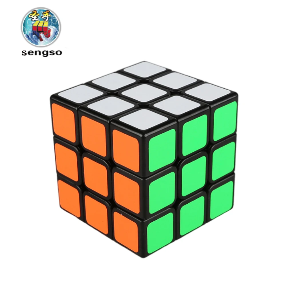 Sengso 3x3x3 Professional Magic Cube Speed Cubes Puzzle Neo 3x3 Cubo Magico Adult Education Toys For Children Fidget Toys