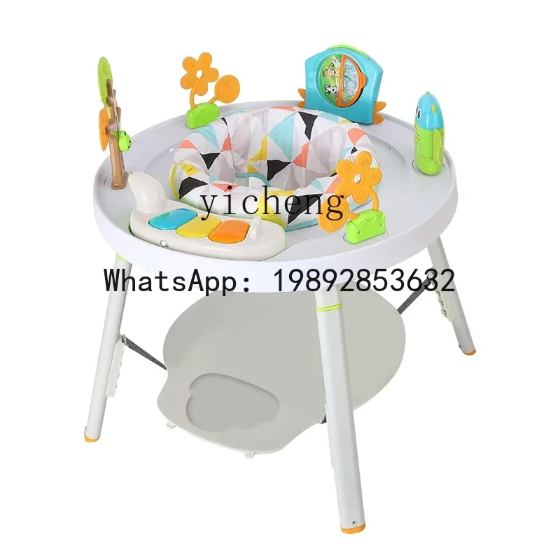 AH  Baby Jumping Chair Baby Caring Product Baby Multi-Functional Game Study Table Gymnastic Rack Toddler