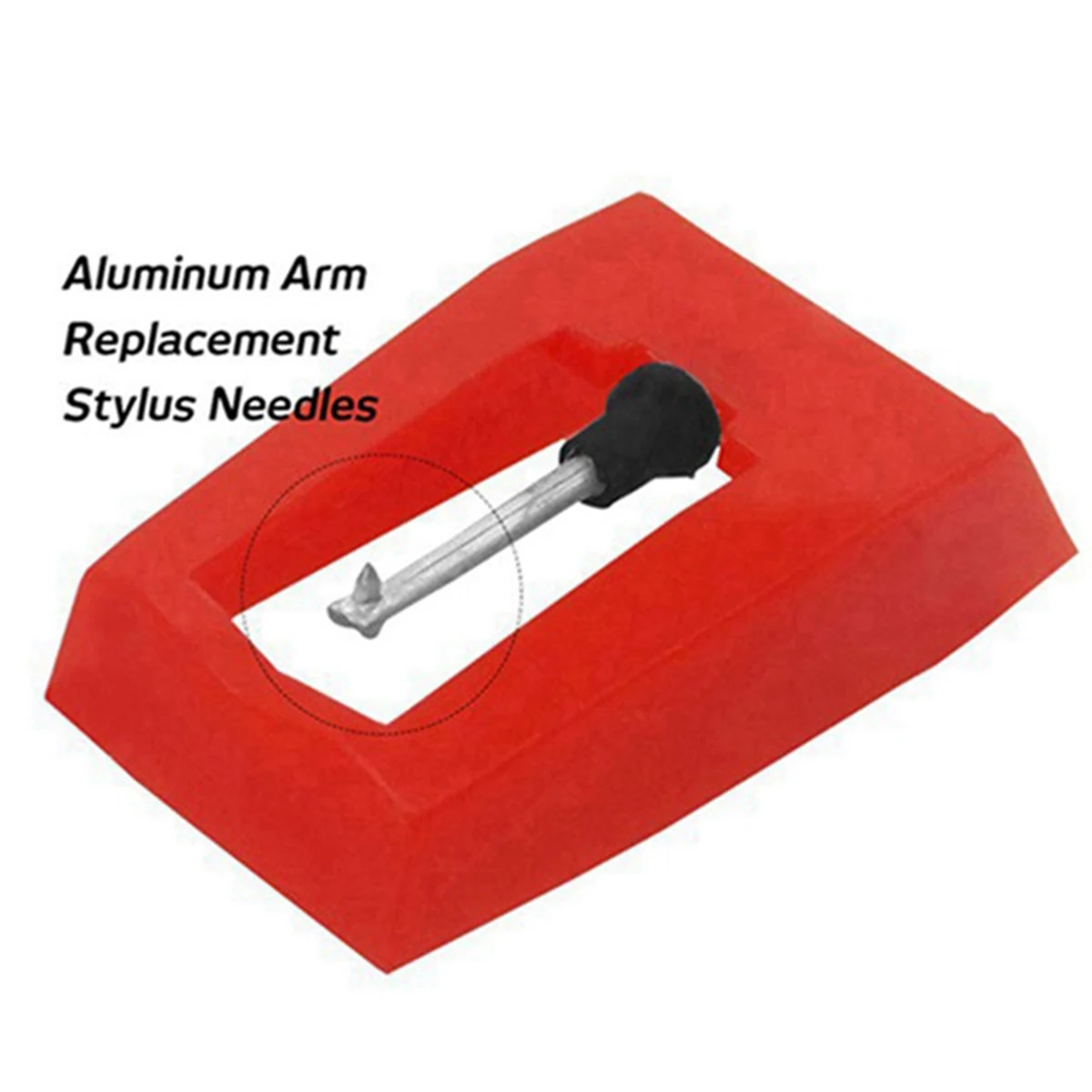 เข็มแผ่นเสียงไวนิล 10 ชิ้นสําหรับเครื่องเล่นแผ่นเสียง Pickup Needles_BSH