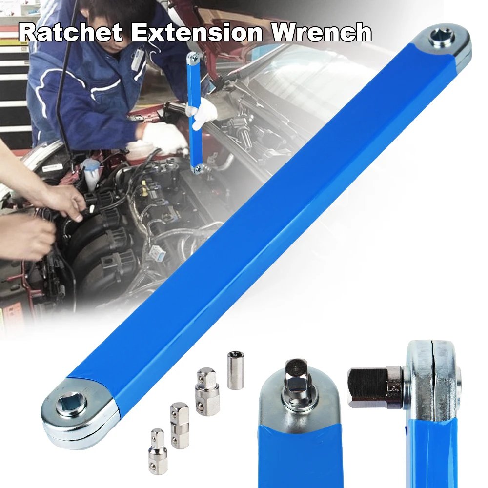 

Universal Extension Wrench Multifunctional Combination Spanner Ratchet Wrench For Car Vehicle Automotive Tools