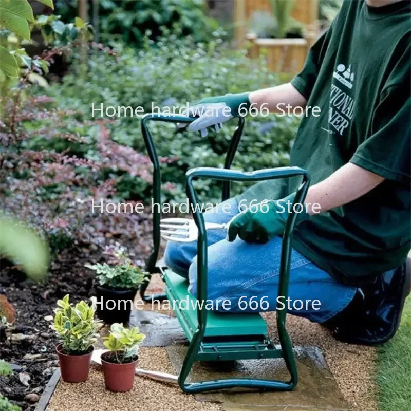 Folding Kneeling Stool With 150kg Gardening Kit