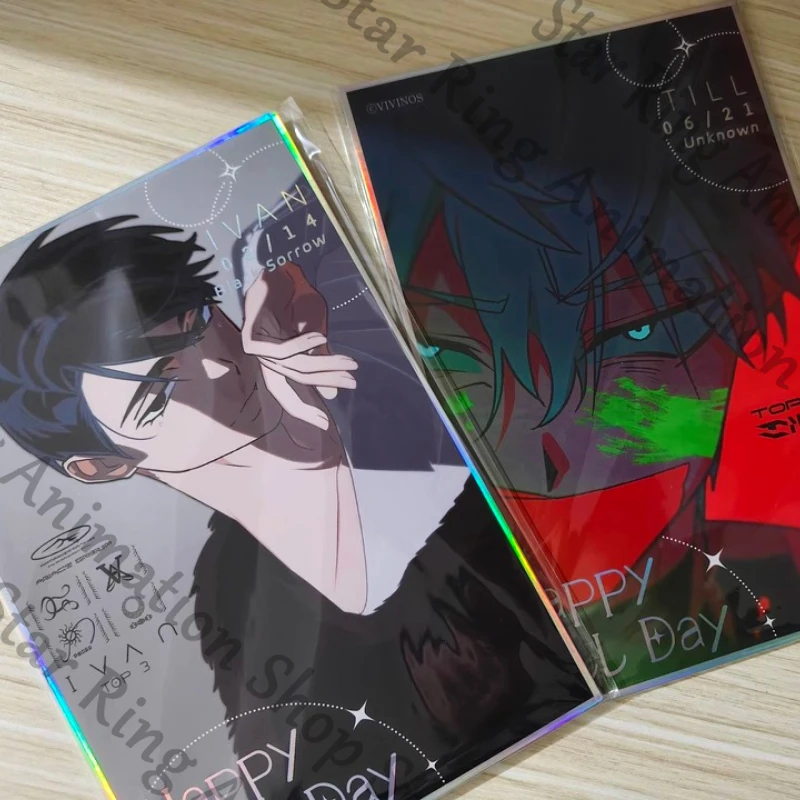 

Genuine Alien Stage Mizi Sua Till Ivan Hyuna Luka Anime Coloured Paper Colored s Special Cartoon Cospaly Gift