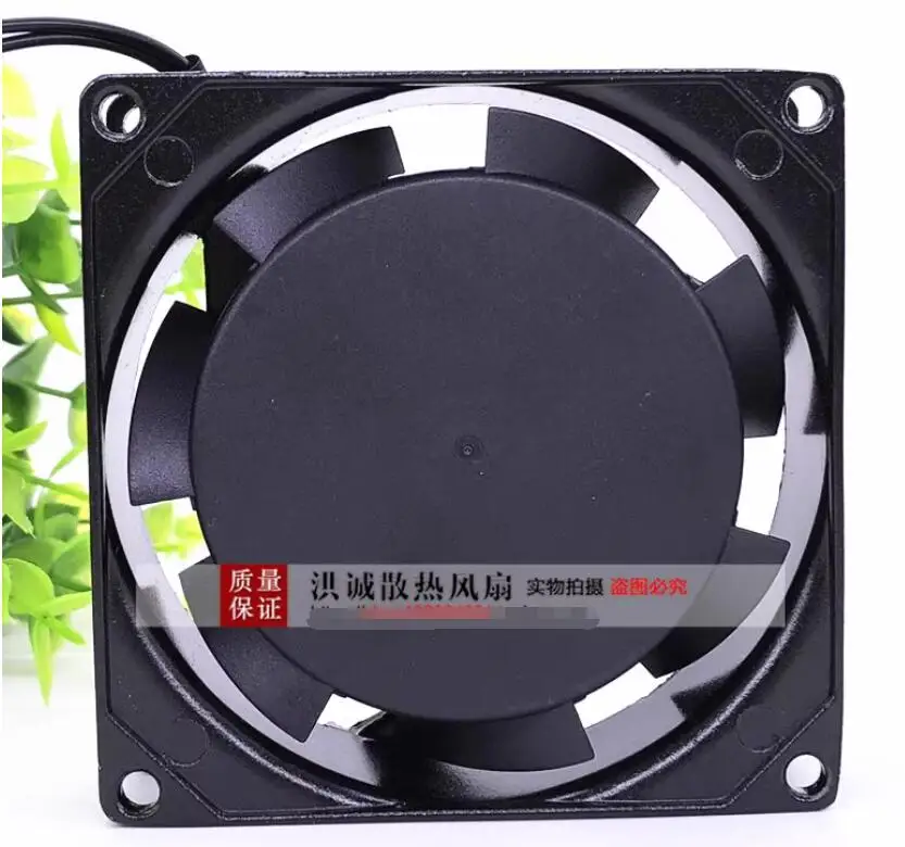 FUYUHONG FYH/8025H AC 110V/120V 80x80x25mm 2-Wire Server Cooling Fan