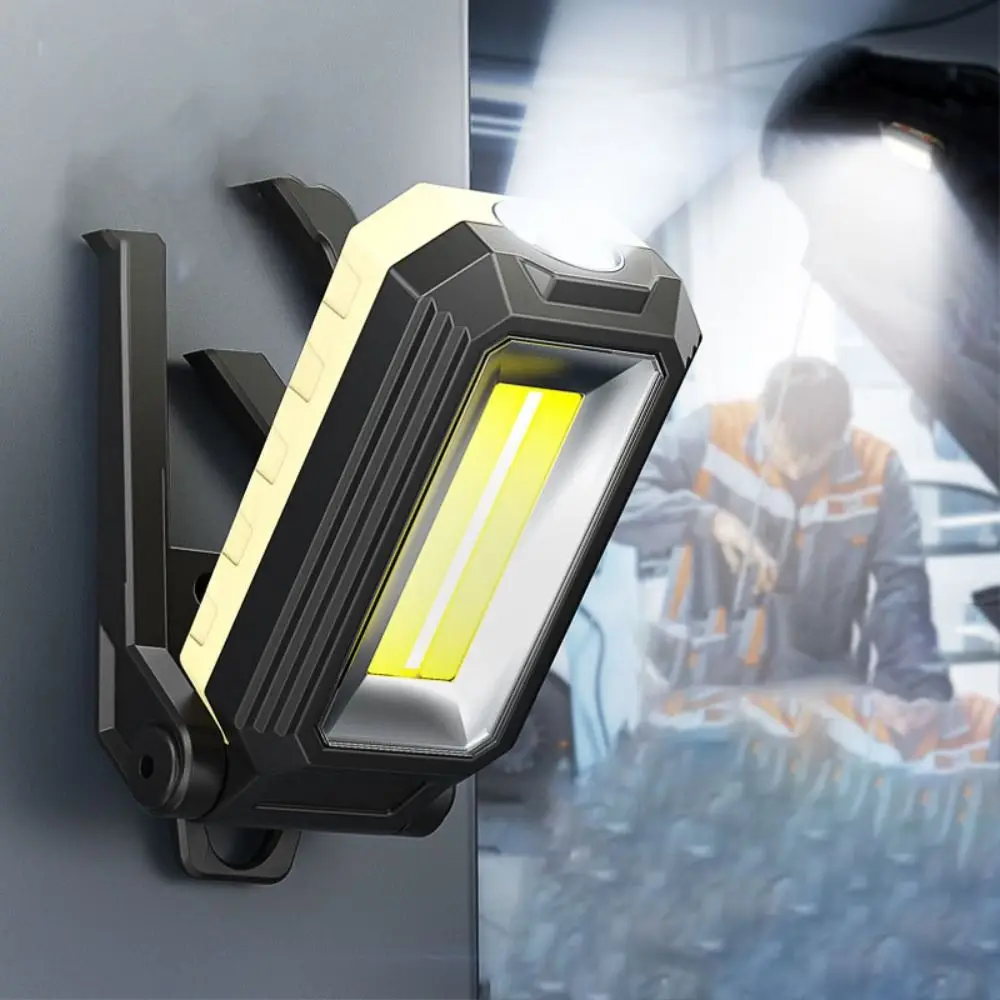 

Magnetic Hook Portable LED Worklight Waterproof Design Power Display Rechargeable Flashlight Super Bright Emergency Lamp
