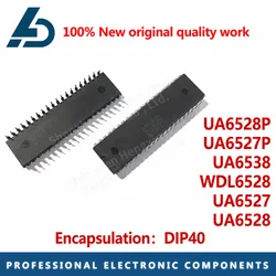 WDL6528 replace UA6528 UA6528P UA6527 UA6527P UA6538 6527 6528 6538 DIP40 umc ntsc Gaming chip for game consoles GPU CPU IC