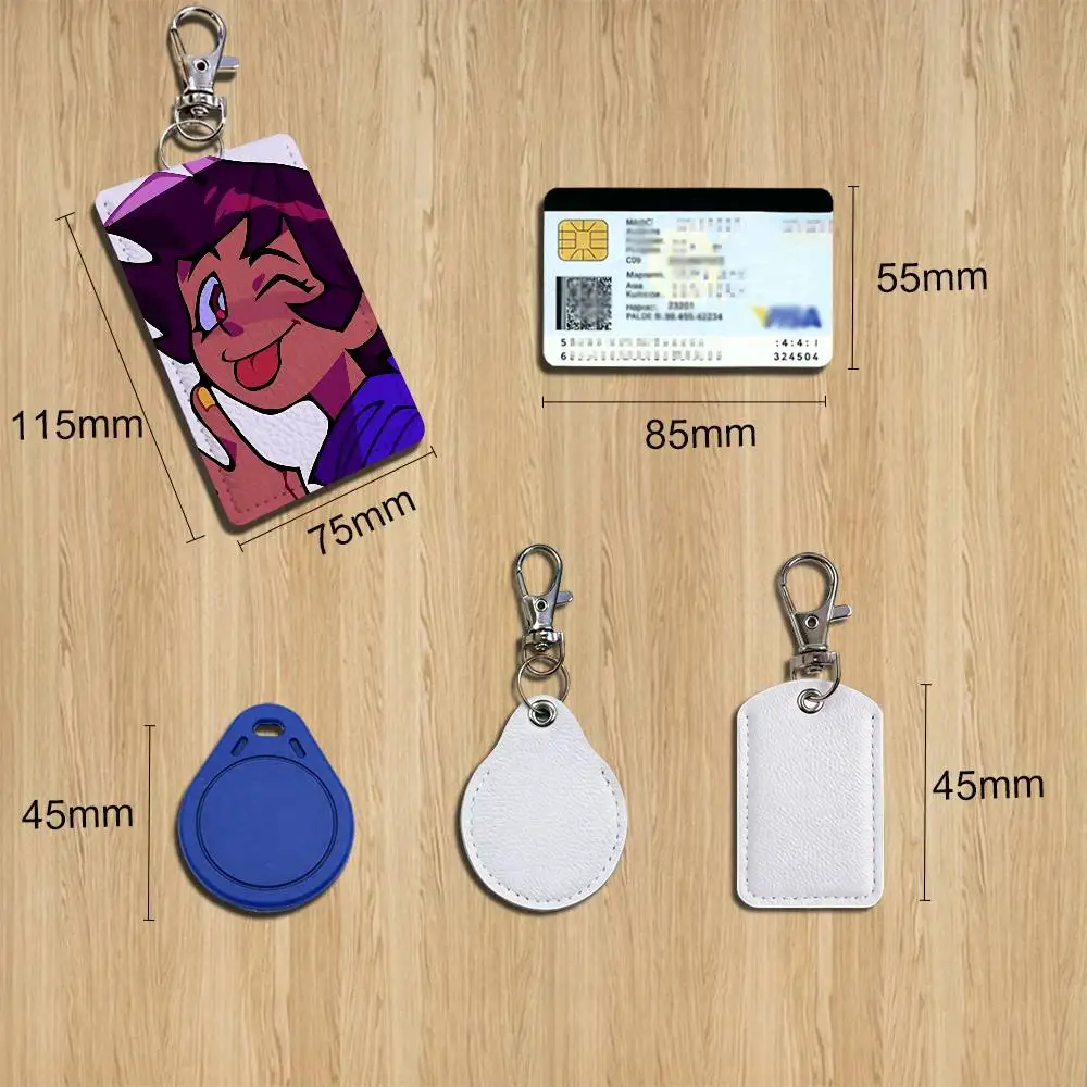 COOL L-Luz T-The Owl House Card Holder Keychain Key Ring Door Lock Access Protective Case For Security Gift