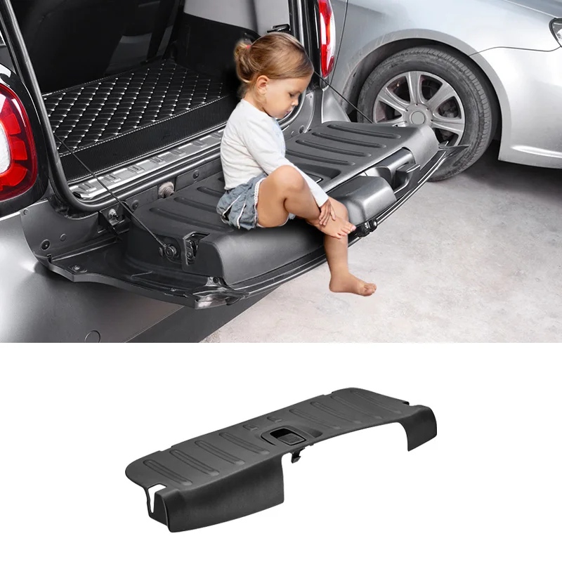 For Smart 453 Fortwo 2015 2016 2017 2018 2019 Car Trunk Storage Cover Plate Tidying Storage Tail Box ABS Car Accessories