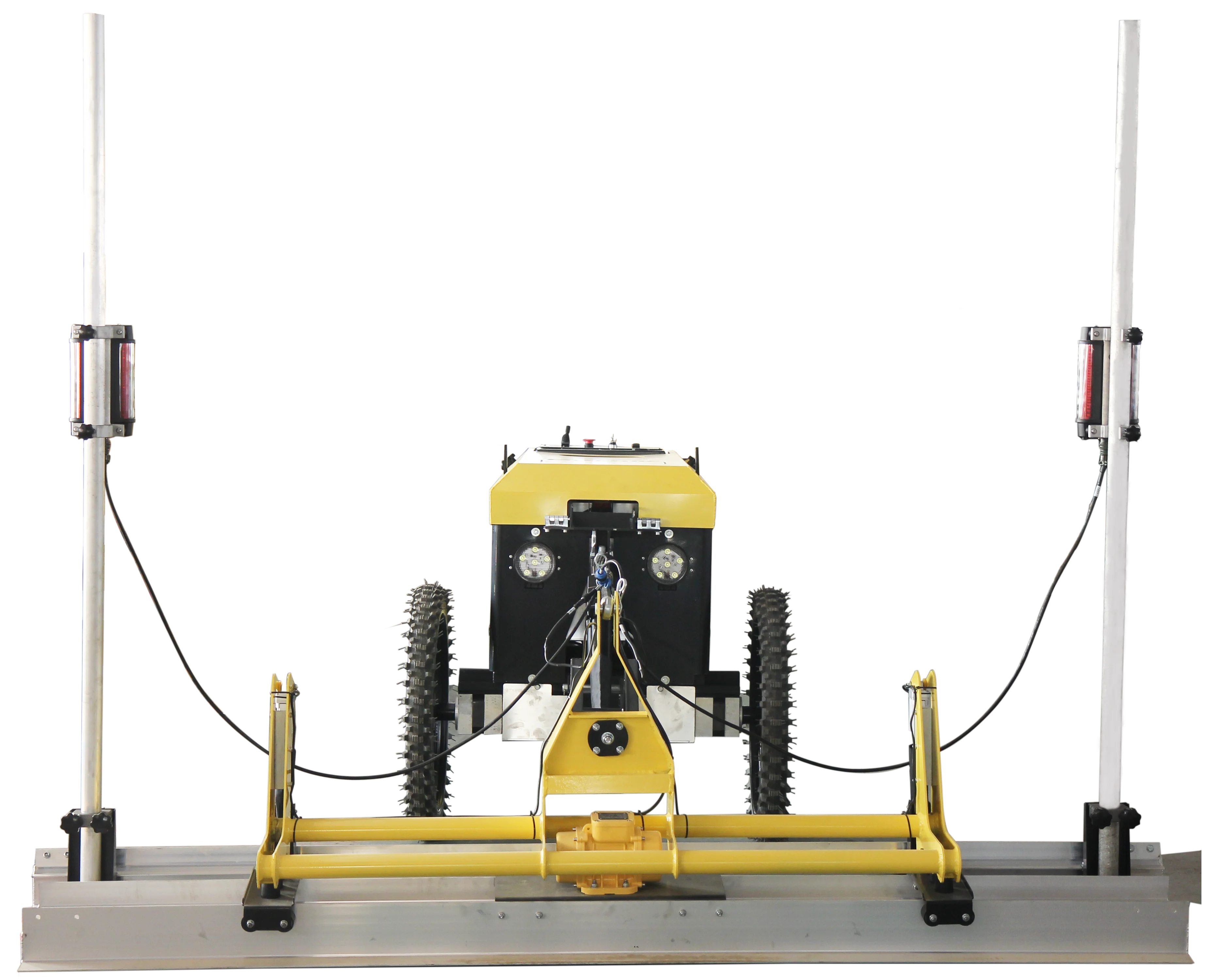 Manual Concrete Laser Screed Laser Leveling Machine High Efficiency Industrial for Construction Floor 3m Width