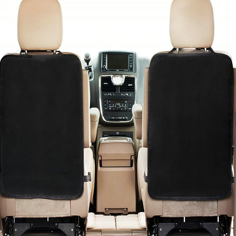 

2Pcs Vehicle Backseat Protector Eco-Friendly Wear-Resistant Car Seat Cover for Children Clean Tidy Car Kick Mats