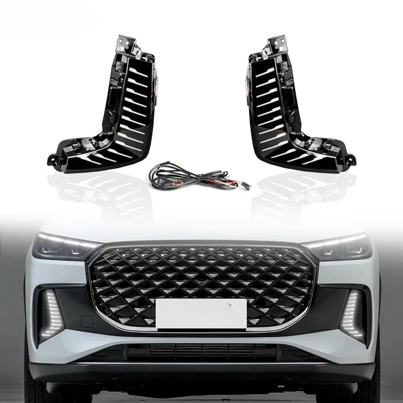 For Chery Tiggo 8 Pro Max 2025 Sailing/Momentum Edition Special LED front fog light for daytime running light modification