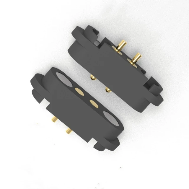 100pcs 2-Pin Pitch 2.5mm  Pogo Pin Connector -  Power Bank Charging Probe Male and Female Connector, Direct Supplier