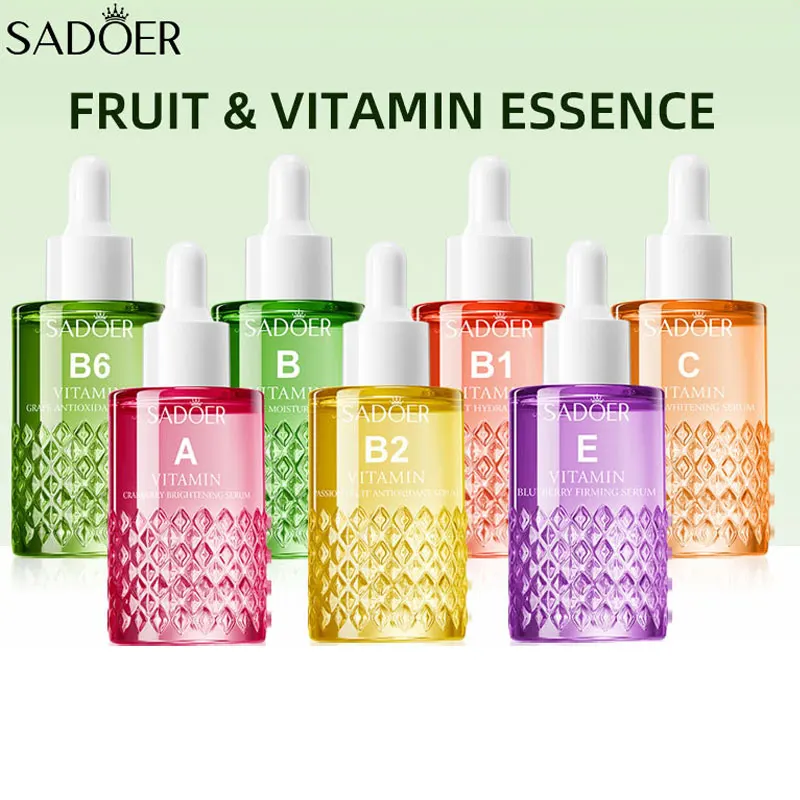 

SADOER Fruit & Vitamin B2 Antioxidant Essence Series Anti-aging Facial Enhancement Collagen Skin Care Whitening Essence
