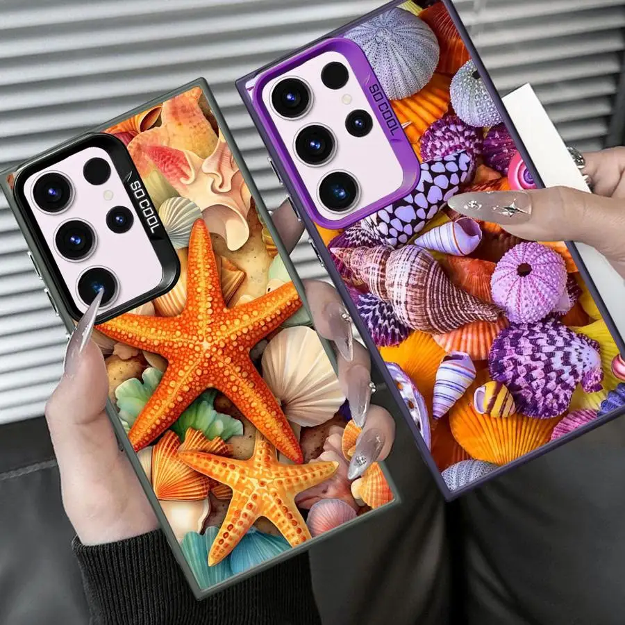 

Крутой чехол Marinc Life Crabs Lobsters для Samsung Galaxy Note 20 Ultra S24 FE S23 S21 S22 S25 S20 Plus S23, задняя крышка для телефона