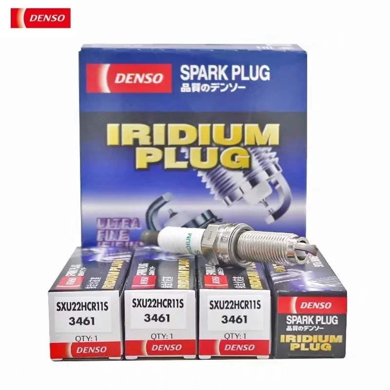 OE:12290-R40-A02 Original DENSO SXU22HCR11S 3461 Iridium Platinum Spark Plug For Honda CR-V Elysion Civic Acura Modern Rohens