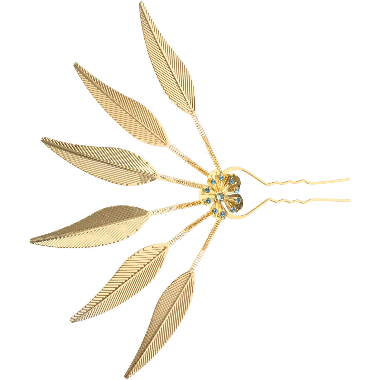 

Peacock Leaf Retro Wedding Accessories Bright Colors Girl Hair Accessories Hair Sticks Women Hairstyling Photos Parties