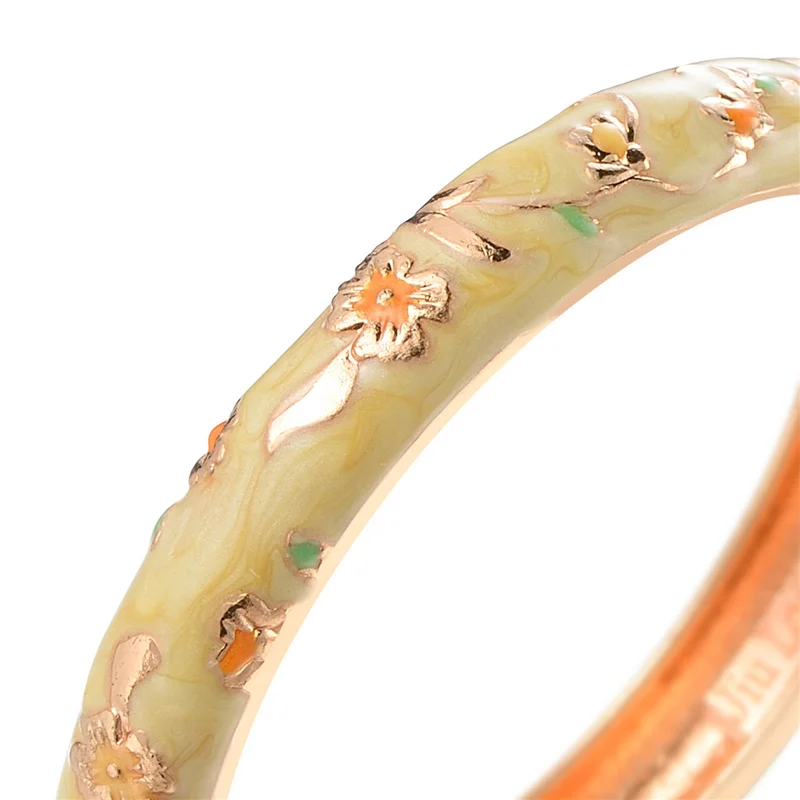 Enamel Bracelet For Women Cloisonne Bangles On Hand Floral Women\'s Hand Bracelets African Jewelry Dubai India Mother\'s Day Gifts