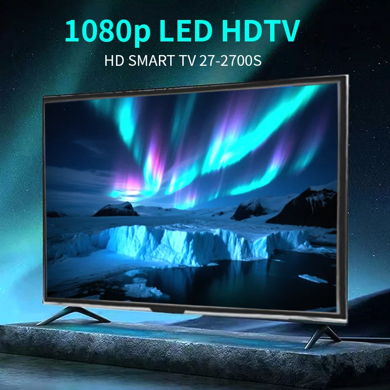 شاشة تلفزيون Led احترافية عالية الدقة 1080 بكسل 27 بوصة يمكن استخدام شاشة لوحة تلفزيون LED لمشاهدة الأفلام #2