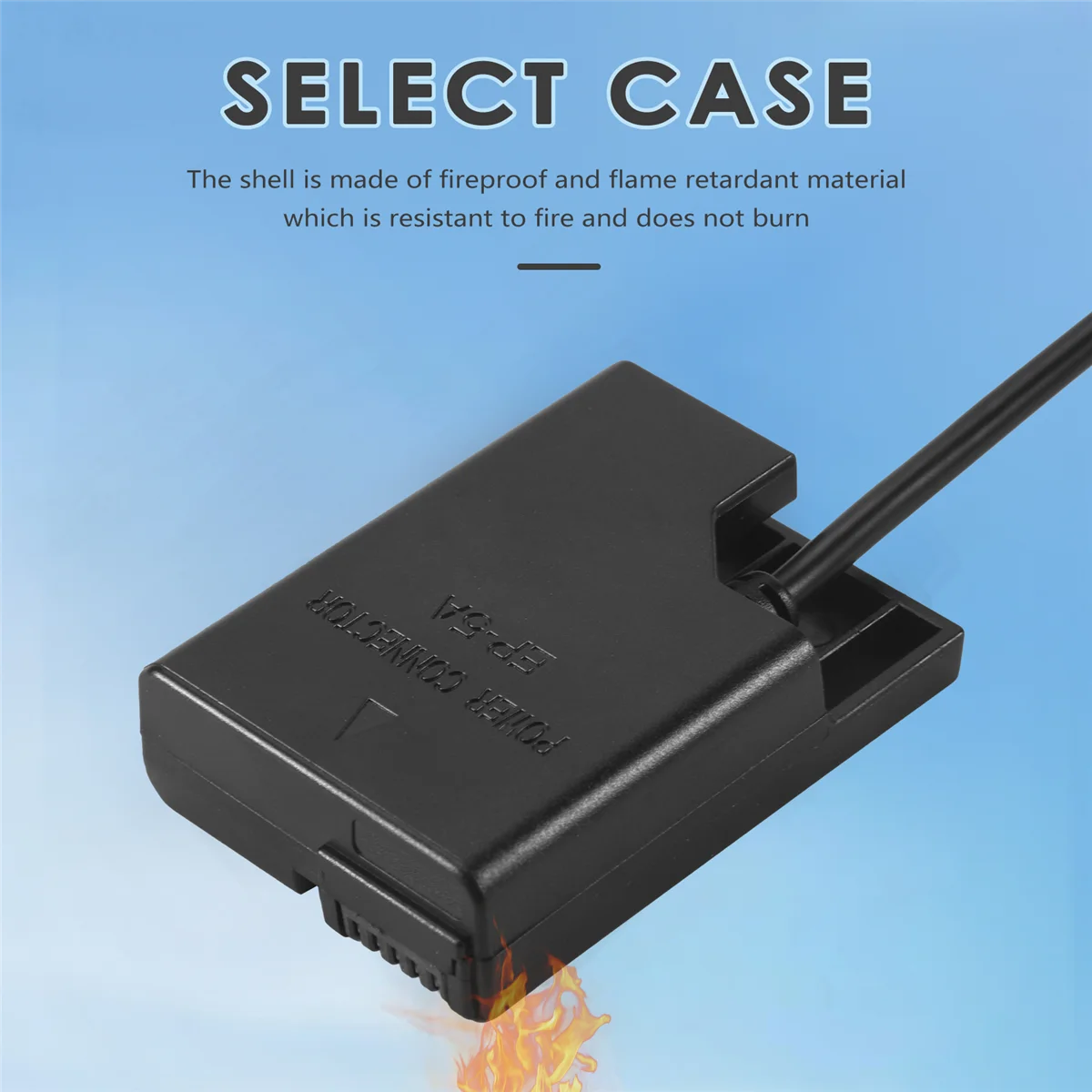 Full Decoded Dc Coupler En-El14 Dummy Battery Supply For P7800 P7700 P7100 D5600 D5500 D5300 D5200 D5100 D3400 D3300