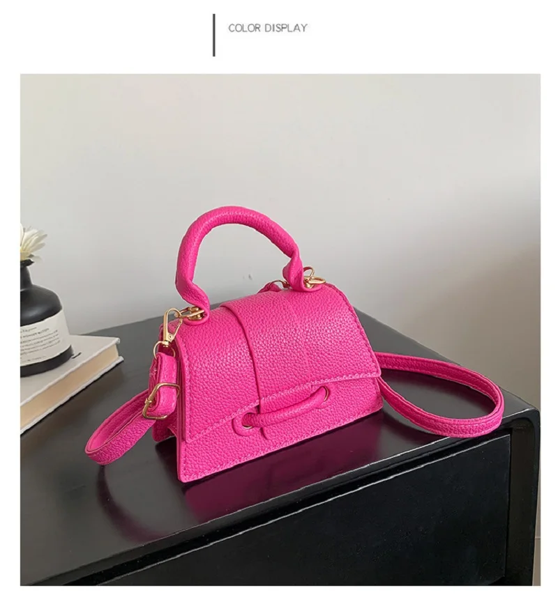 Luxury Design Pu Leather Crossbody Shoulder Bags New Brand Mini Handbags And Purses Ladies Causal Small Tote Bags For Women