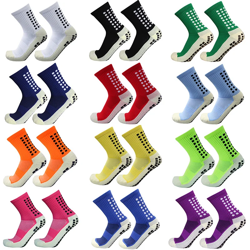 Size Leg 2023 1 Adult Football Set of High Elastic Cover Anti Slip Socks Shin Pads Professional Sports Protective Gear Suitabl