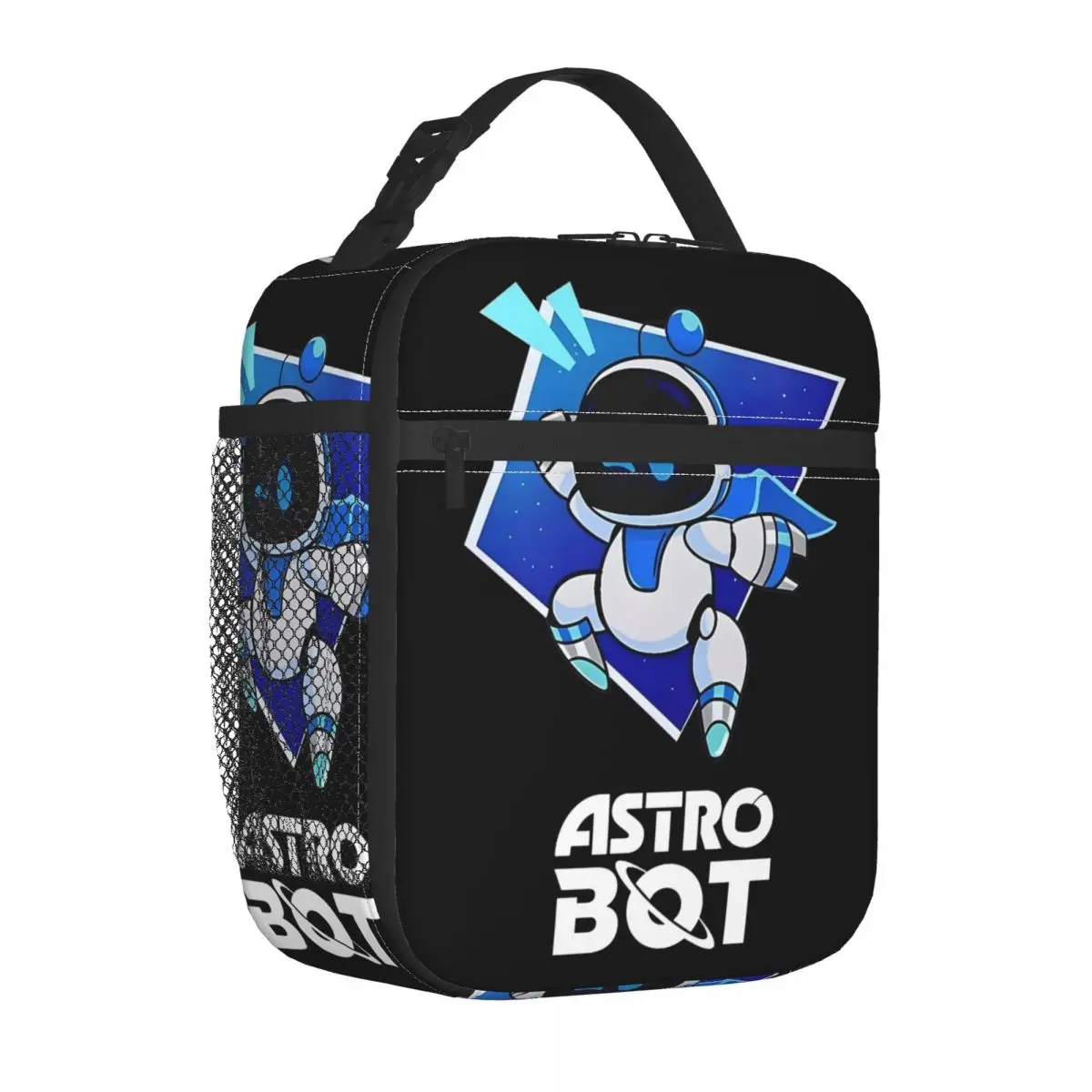 Saco de almoço isolado astrobot padrão astros acessórios do jogo caixa de armazenamento de alimentos ins na moda refrigerador térmico bento caixa para a escola