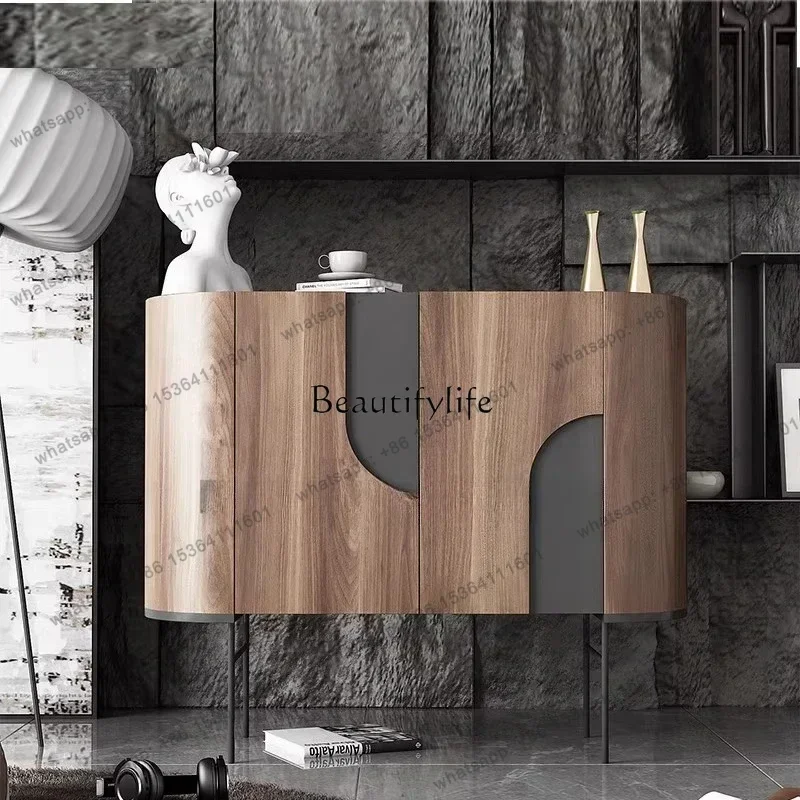 Customization Nordic Dining Side Entrance Cabinet Light Luxury And Quiet Style Restaurant Storage CabinetSSS