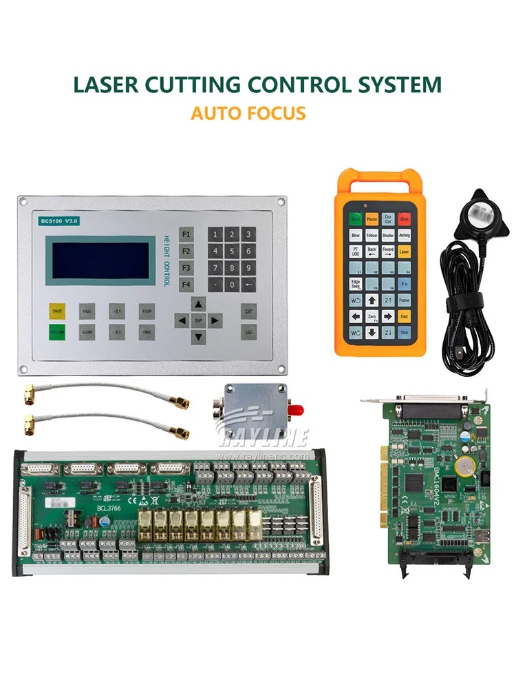 Rayline Co2 Laser Cutting Controller DSP System For Laser Engraver and Cutting Machine 1000/2000/3000/4000W