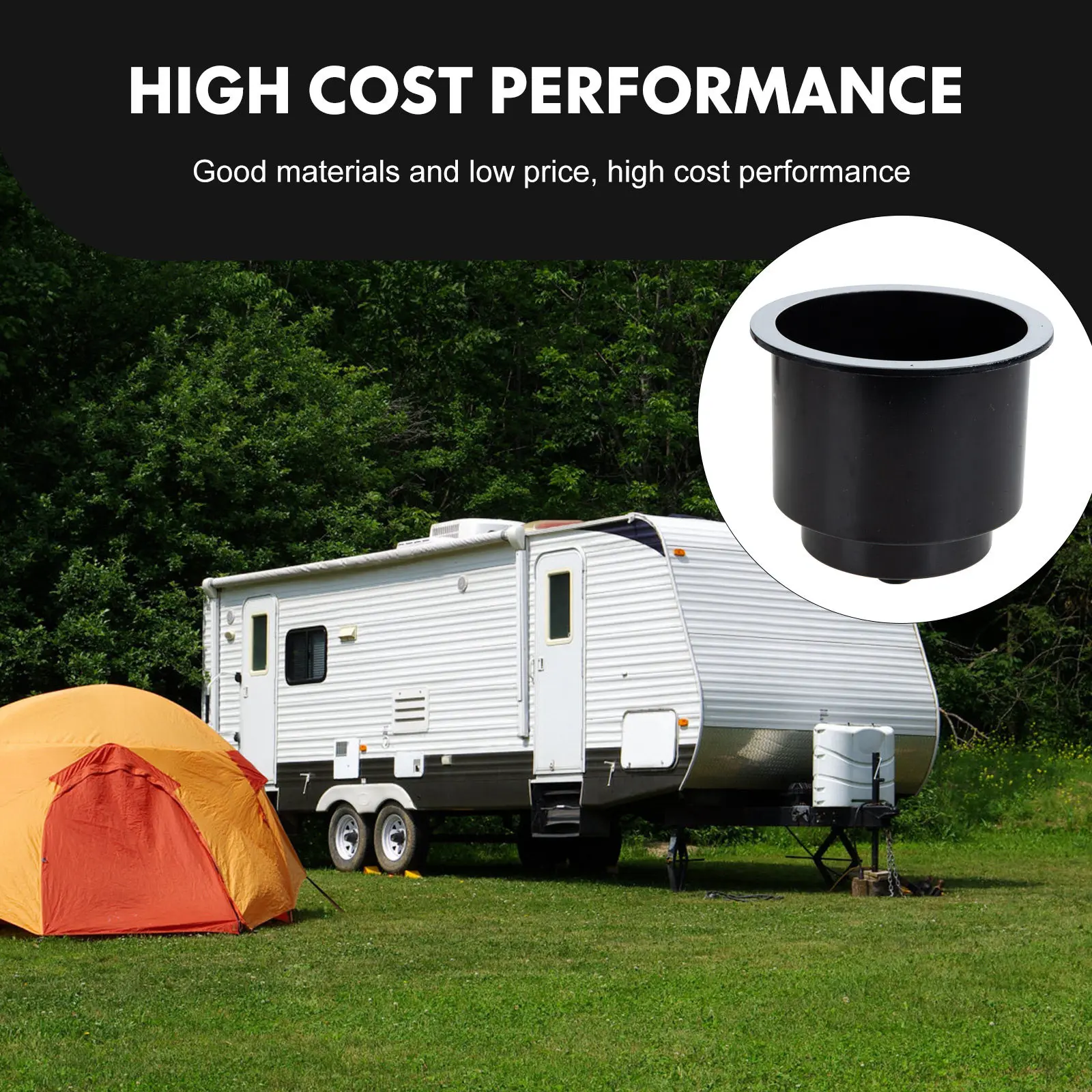 

Устойчивый держатель для стакана/бутылки для каяка, пластиковый, с научно продуманной конструкцией, для яхт, каноэ, морского и уличного использования