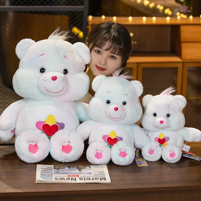 

Плюшевые игрушки Care Bears, мягкие игрушки-медведи, куклы-медведи, подарок на Рождество, День святого Валентина, день рождения, плюшевые игрушки-медведи