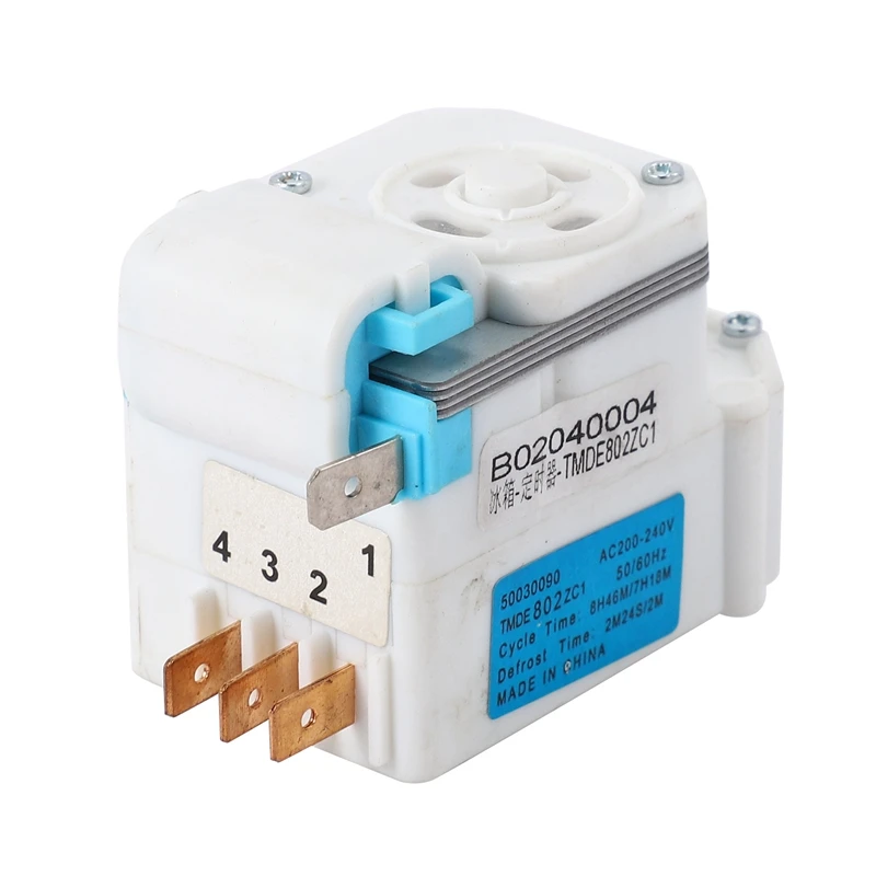 Defrost Timer Universal AC 200-240V TMDE802ZC1 3018100310 H.J Daewoo Cooler for All 220V Refrigerator Parts