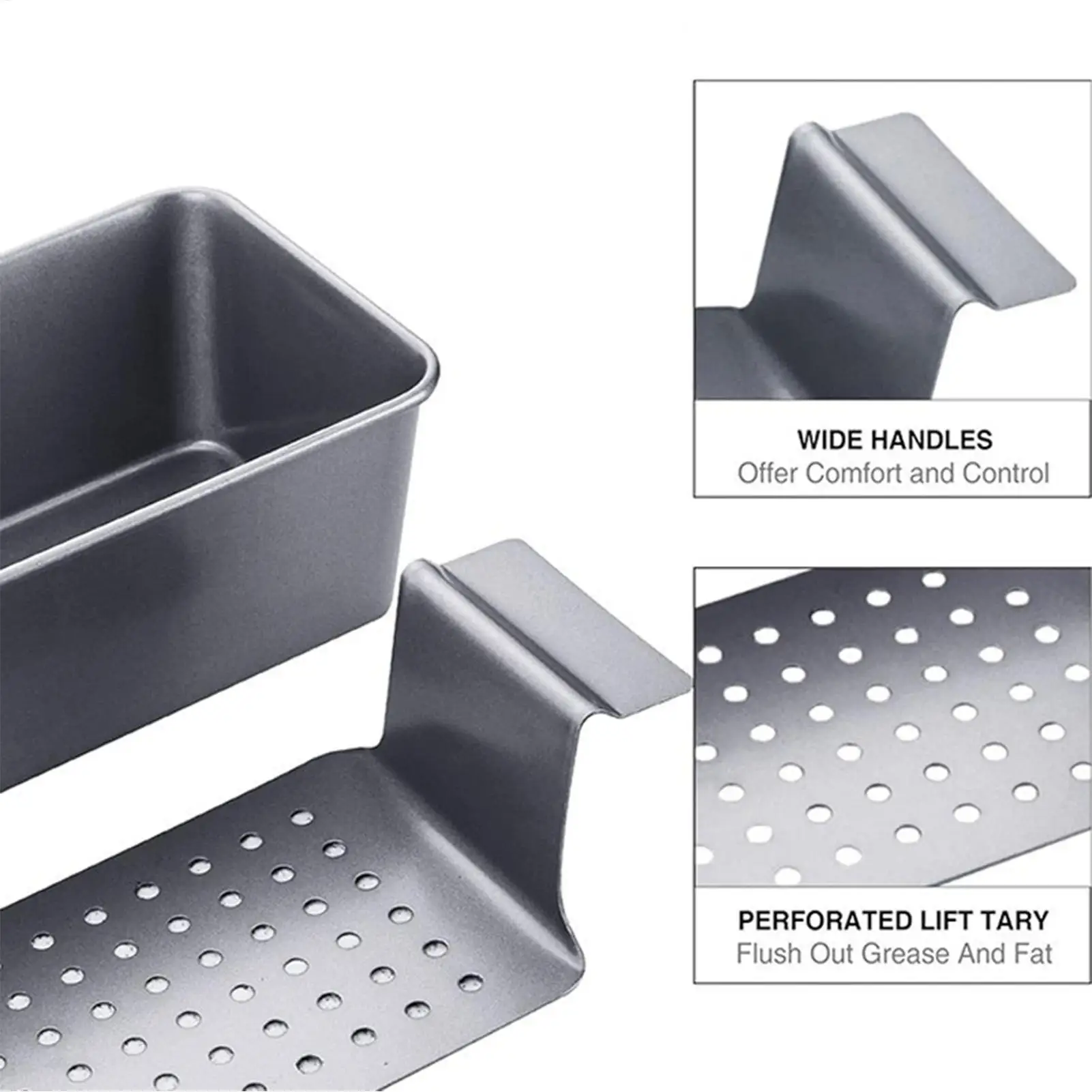 

Форма для хлеба, антипригарная кухонная форма с ручками, формы для выпечки хлеба для домашней духовки, домашняя кулинария в помещении, семейные начинающие